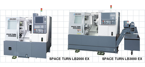 日本大隈卧式单刀架数控车床SPACE TURN系列 