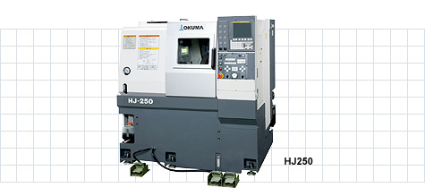 日本大隈卧式单刀架数控车床HJ-250 系列   