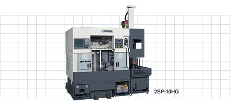 日本大隈卧式双主轴数控车床2SP 系列 